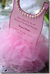 Ballerina Invitation 013