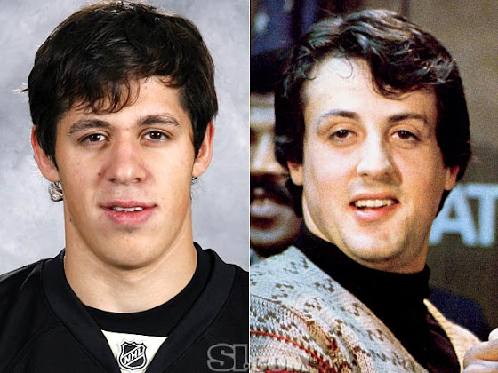Evgeni Malkin & Sylvester Stallone Evgeni Malkin & Sylvester Stallone