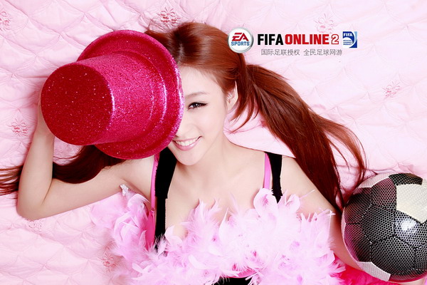 美眉日报 dd 刘羽琦@FIFA Online之足球宝贝