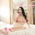 唯美公主小龙女彤彤可爱粉红BABY兔