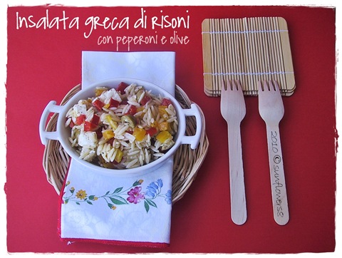 Insalata greca di risoni 1