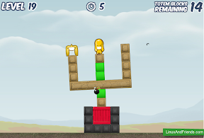 Start of level 19 of the game