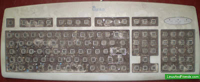 Dirt and grime inside the keyboard Check out what was inside my keyboard.