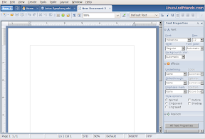 Symphony wordprocessor interface