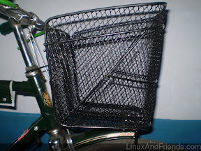 Bicycle basket - Side view