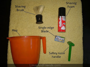 Basic shaving accessories