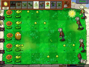 Plants vs Zombies Plants vs Zombies game - Initial levels.