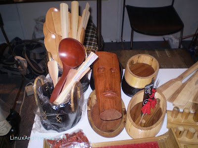 Bamboo laddles and crafts Bamboo laddles and crafts