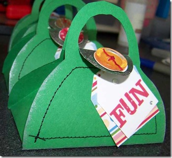 purse invitation template