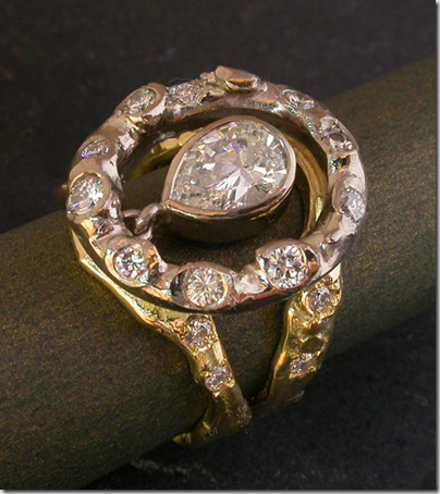 Pear-Shape-Dangle-ring Pear-Shape-Dangle-ring