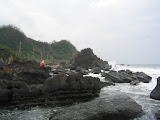 somewhere on the northeast coast of Taiwan