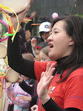 Jaclyn celebrating Easter at the park