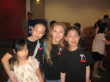 Bethanie with dance classmates