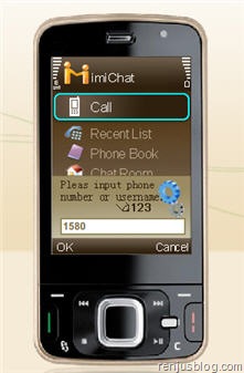 This mobile video chat software currently works only with symbian phones