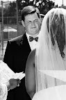 The Groom during the ceremony