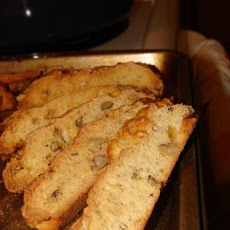 Banana Pecan Biscotti