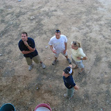 Chris, Darren, Robin and Erika at the end of the day.
