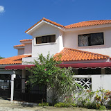 The current Makarios house.  Our room is on the back of the house.