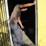 Johan stepped on a second mouse as it ran for the door.