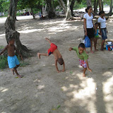 Were so excited, lets do cartwheels!