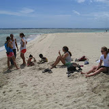 What a nice workday... relaxing on the beach