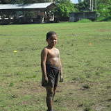 Emelson's showing how much this game could be called "mudball."