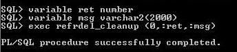 prim42363 002 prim42363:How to manually run PURGE DELETES via scripts