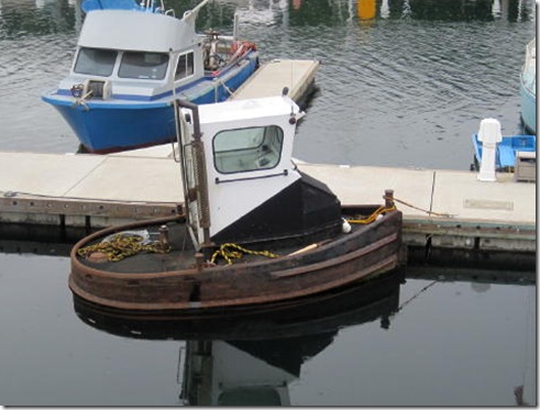 Larry's new boat