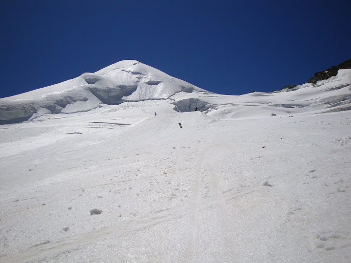 Жаркий денек в Saas Fee Жаркий денек в Saas Fee
