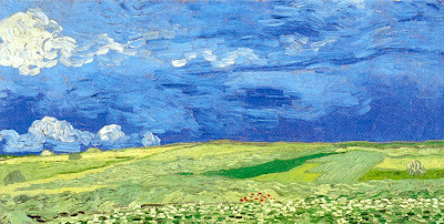 vincent van gogh, wheat field under thunderclouds, 1890