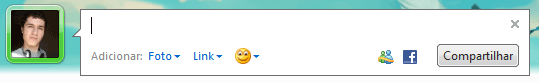 Windows Live Messenger 2011 - Compartilhar mensagem (nick) Windows Live Messenger 2011 - Compartilhar mensagem (nick)