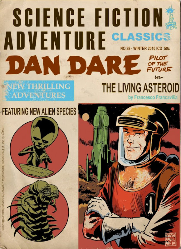 Dan Dare 'Pulp' Cover