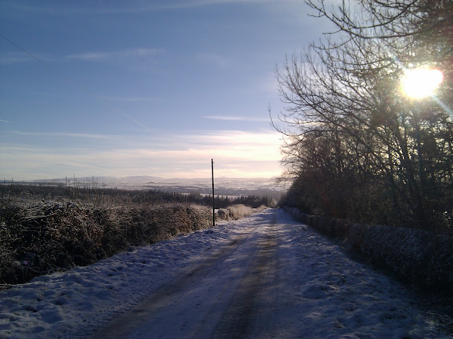 icy downhill