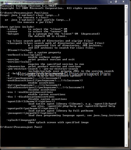 java