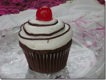 Banana split Cupcake