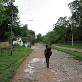 The resort in San Ber was a good mile or so from the bus stop.