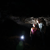 Inside the lava tube