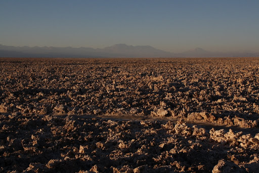 Salar de Atacama - the third largest salt flat in the world