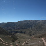 The start of the crazy road into Iruya.