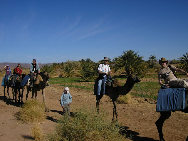 En route to Oulad/Ouled Driss through the Draa River valley
