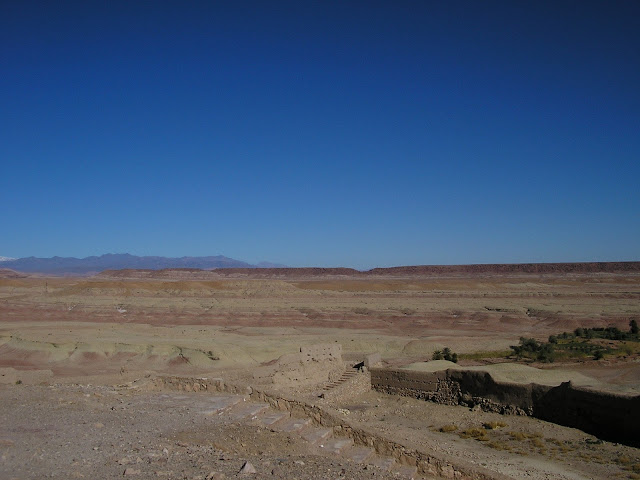 View from the top of the hill near Aït Benhaddou