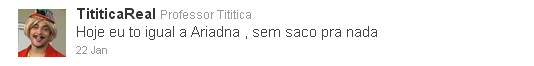 professor titirica no twitter (14) professor titirica no twitter (14)
