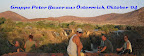 Sundowner an den Epupa Falls, links ist Angola, rechts Namibia Sundowner an den Epupa Falls, links ist Angola, rechts Namibia