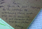 Nancy from Seatle USA enjoyed this trip very much. Nancy from Seatle USA enjoyed this trip very much.