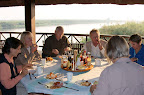 Frühstück im Restaurant der Drotsky's Cabins. Frühstück im Restaurant der Drotsky's Cabins.