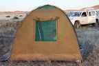 inside the tent, one VERY lonley camp site! Its nice to still have wilderness like this, enjoy it while it lasts.