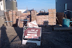 Cement has been poured