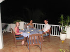 On our last night we had dinner made for us in our villa.