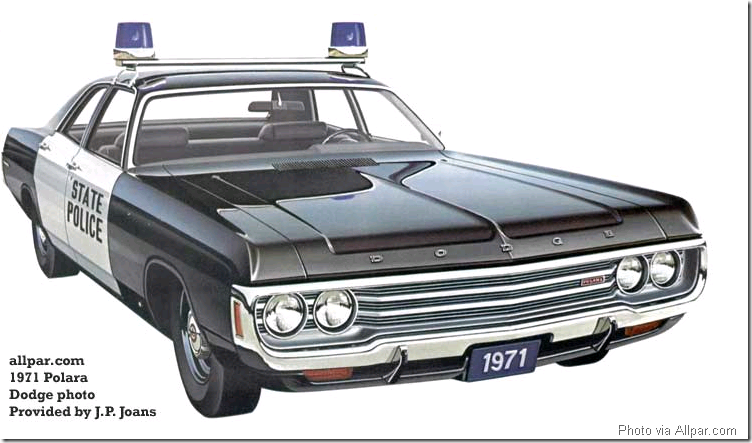 Dodge police car