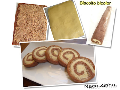 Biscoito bicolor Biscoito bicolor